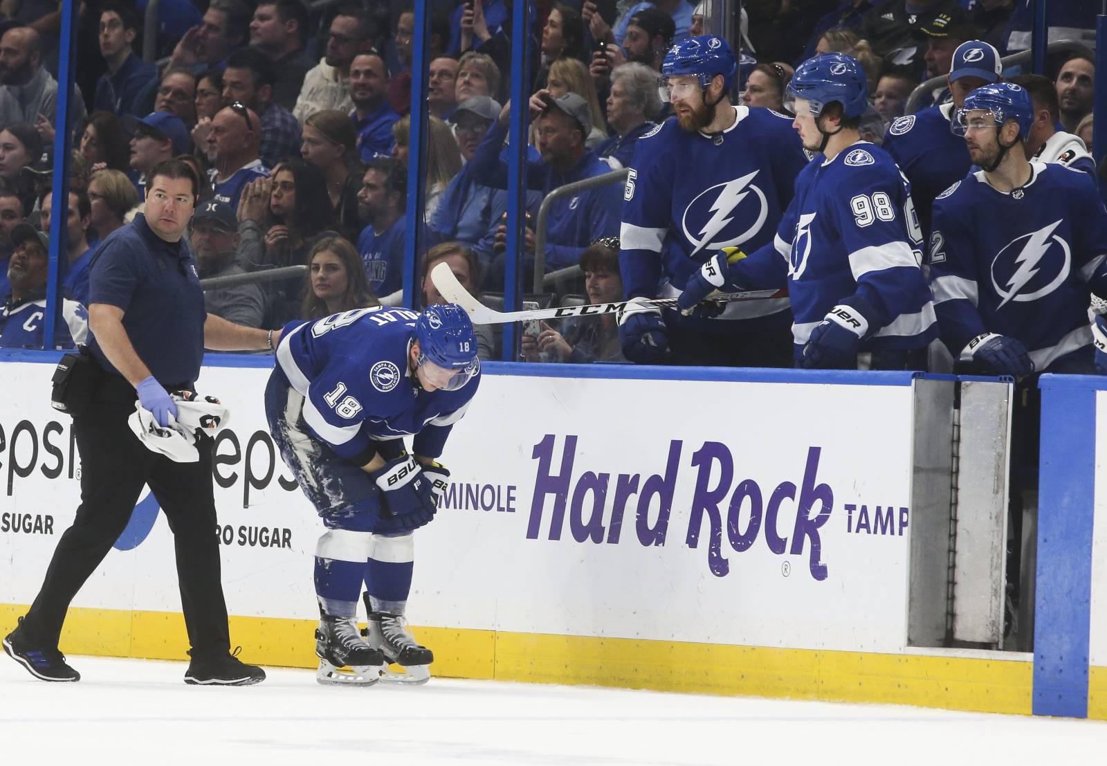 «Тампа-Бэй» отправила россиянина Грошева в АХЛ